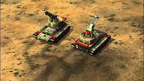 C&C Generals — Gattling Tank Audio