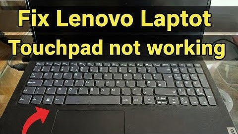 How to Fix Lenovo Laptop Touchpad Not Working (Easy Tutorial) | Lenovo V15 G3