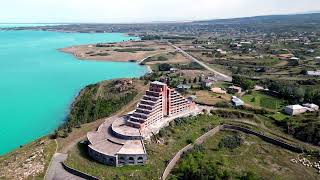 Forgotten Epochs of Armenia: The Abandoned Hotel by Lake Sevan by drone video 4k