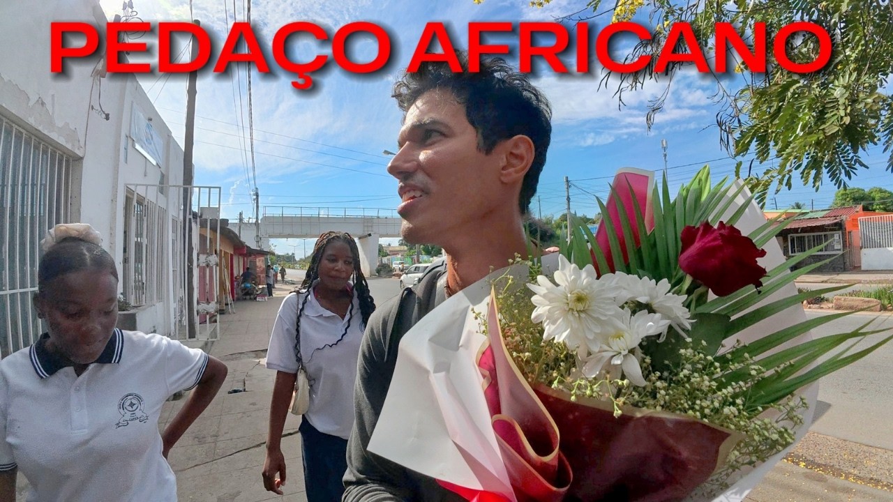 Cheguei em MOÇAMBIQUE e fui BEM RECEBIDO