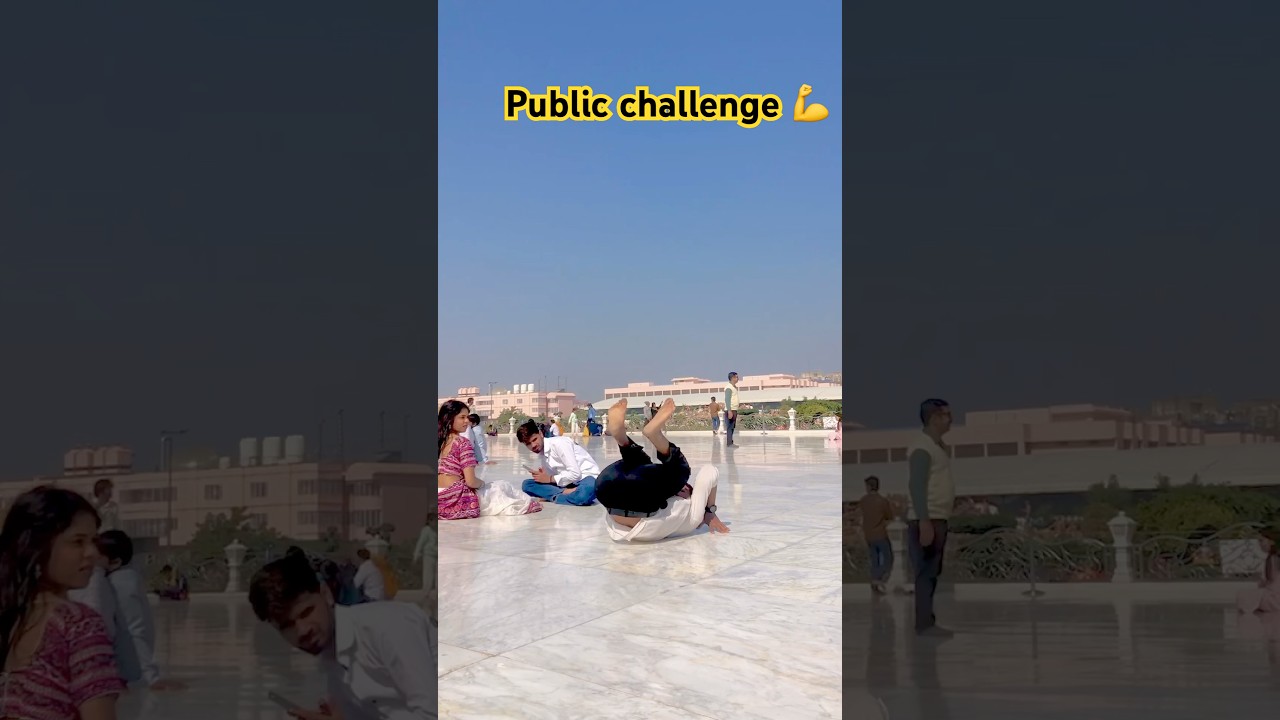 Omg 😱 reaction public challenge 