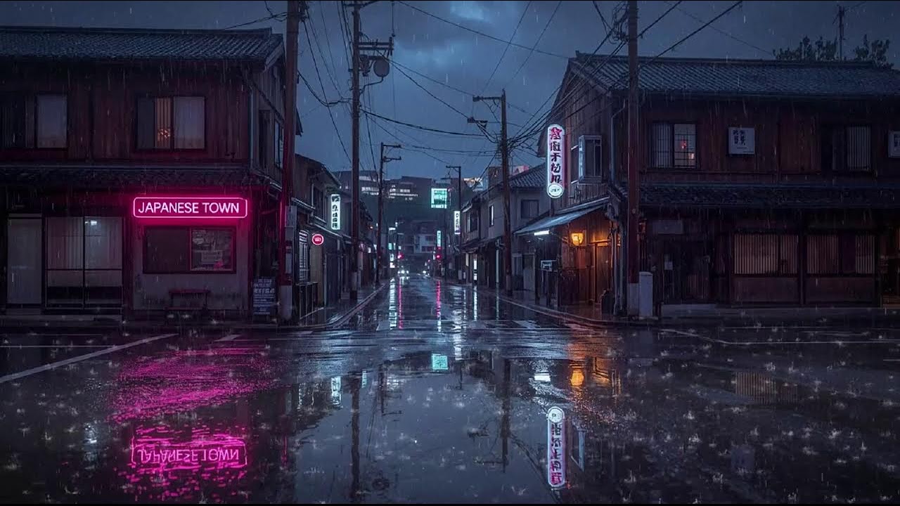 Night Rain Ambience 🌙 Lofi Beats for Focus, Relax & Quiet Moments #30