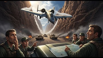 The Generals Said It Was Hopeless — Until Her A-10 Carved the Canyon in Two.