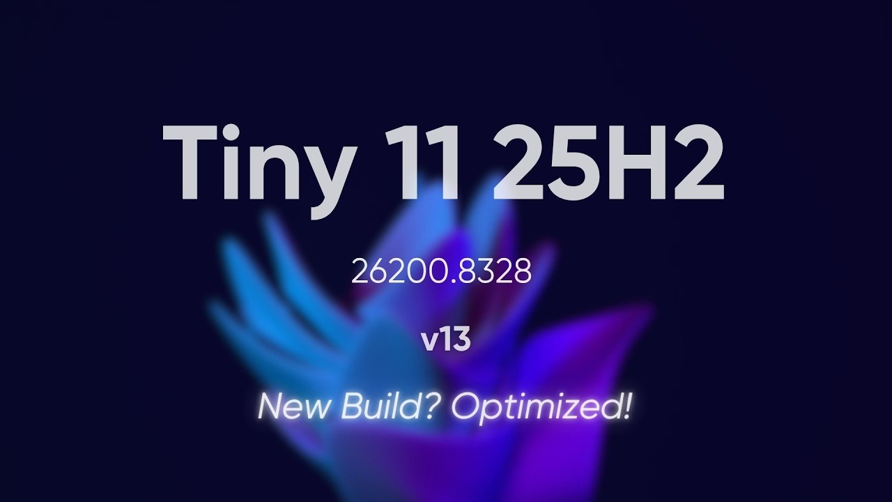 最強LIFEBOOK Win11Pro 25H2 Core i7/SSD/10G Tiny 11 25H2 (v13) | Official Release | Fastest Windows 11 Build