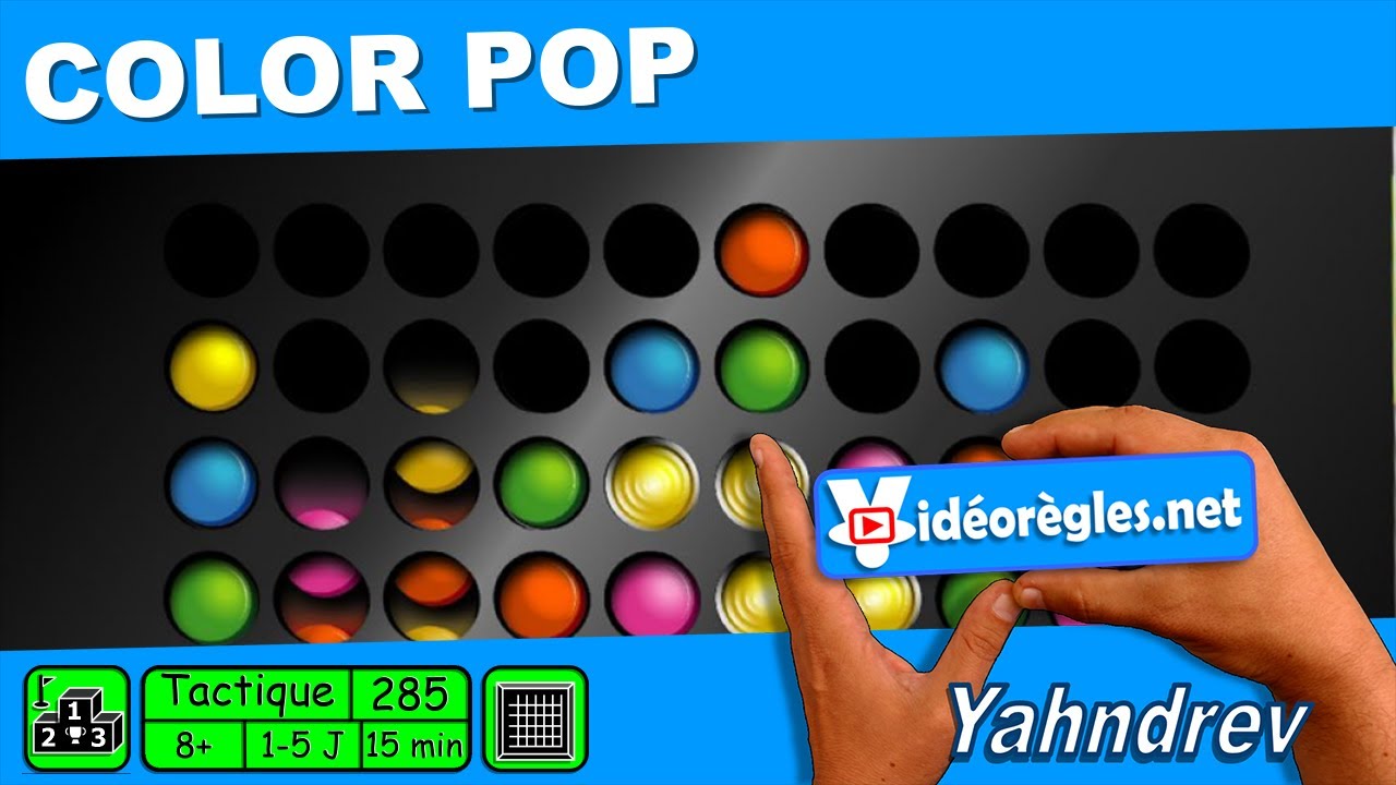 Vidéorègles.net - Règles en vidéo du jeu Color Pop