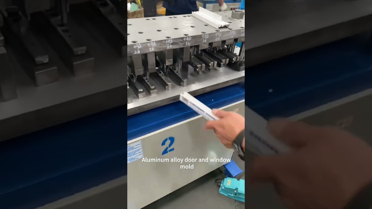 Aluminum alloy door and window mold 