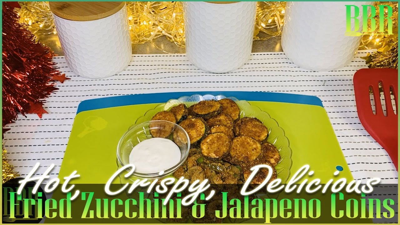Fried Zucchini & Jalapeno Coins YouTube