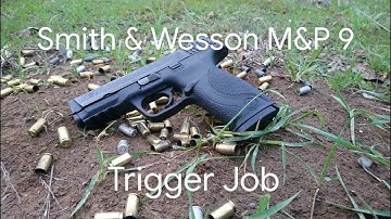 10 minute trigger job in the S&W M&P 9 | Crazy results!!!
