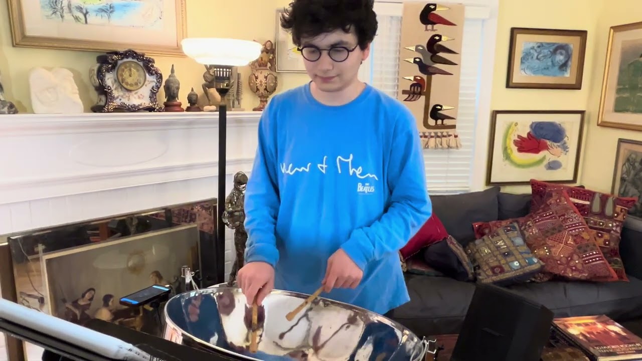 Jump in the Line on Steel Drum (pan)