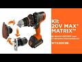 PARAFUSADEIRA, LIXADEIRA E SERRA TICO TICO EM UMA SÓ FERRAMENTA 20V MAX* MATRIX™ BLACK+DECKER