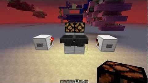 Minecraft tutorial: Small RS-NOR Latch using hoppers [13w04a]