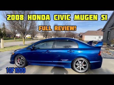 2008 Honda Civic Mugen Si- FULL REVIEW! (Supercharged OEM+ Build)