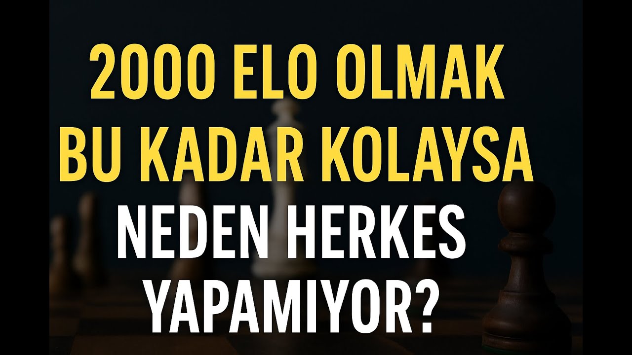 2000 ELO Olmak Bu Kadar Kolaysa Neden Herkes Yapamıyor?