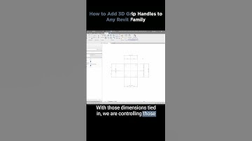 #Shorts How to Add 3d Grip Handles to any #Revit Family