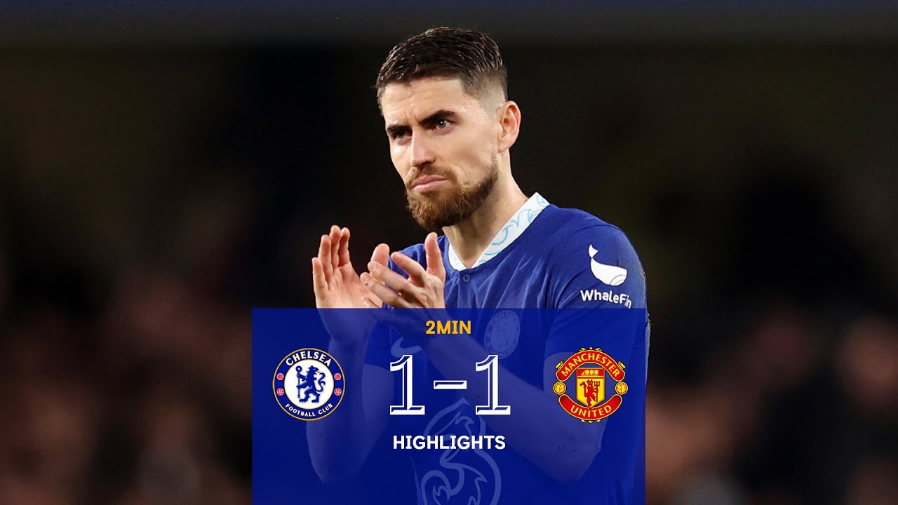 Chelsea 1-1 Manchester United | Premier League Highlights
