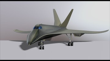 Concorde Prototype Aircraft of the Future Model Printing Miniature Assembly File STL for 3D Printing