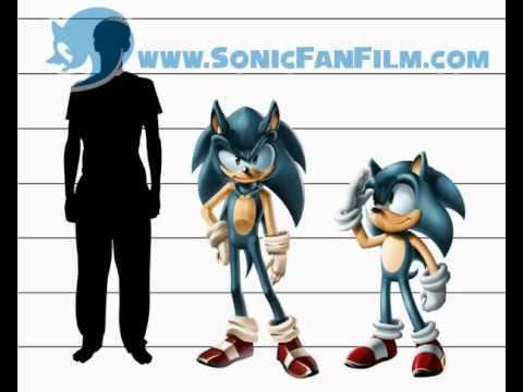 Sonic's height - YouTube