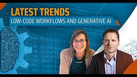 Top AI Trends For 2023: Mastering Low-Code Workflows & Generative AI For Business | Ronald Van Loon