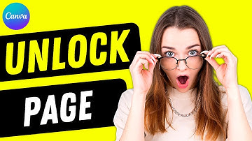 How to UNLOCK a Page in Canva — Quick Guide