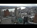 Detroit usa 4k u discovering the motor city aerial perspectives  urban film 4k