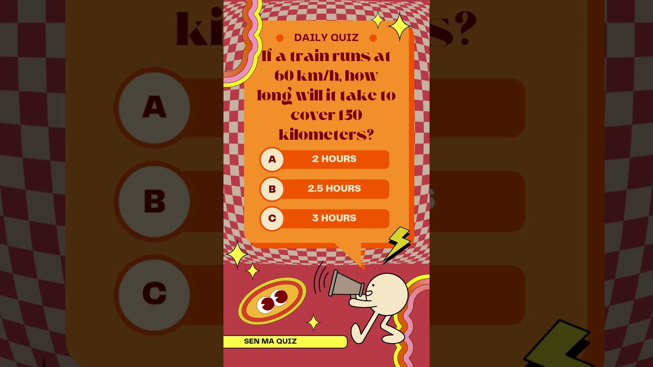 Speed vs. Time: Quick Quiz! GO! 🚀 