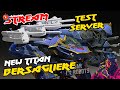🔥 NEW Titan BERSAGLiERE | NEW robot BAGLiORE | NEW пушки DUNE | TEST SERVER | War Robots ARTURiON