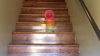 Giant Slinky Going down stairs