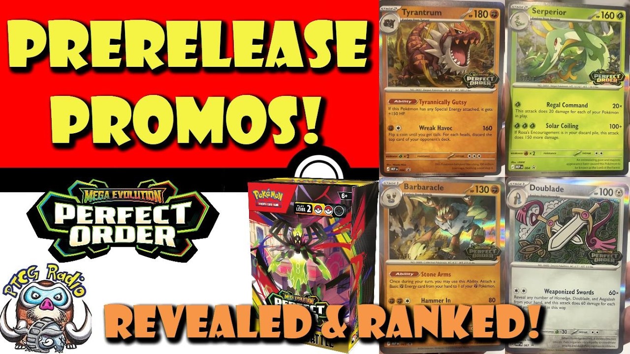 Perfect Order PreRelease Promos Revealed & Ranked! 2 of These are Great! (Pokemon TCG News)