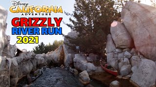 4K Grizzly River Run FULL RIDE at Disney California Adventure 2021