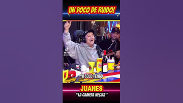 Thumbnail of ⚡️UN POCO DE RUIDO!⚡️JUANES | ZAPADA EN VIVO | LA CAMISA NEGRA #lyricvideo
