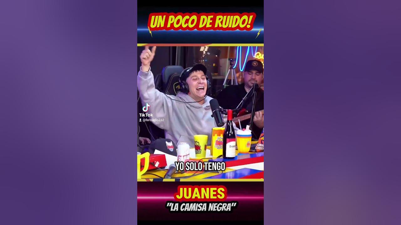 ⚡️UN POCO DE RUIDO!⚡️JUANES | ZAPADA EN VIVO | LA CAMISA NEGRA #lyricvideo ⚡️UN POCO DE RUIDO!⚡️JUANES | ZAPADA EN VIVO | LA CAMISA NEGRA #lyricvideo
