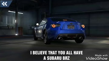 NEED FOR SPEED NO LIMITS CUSTOMIZATION | SUBARU BRZ