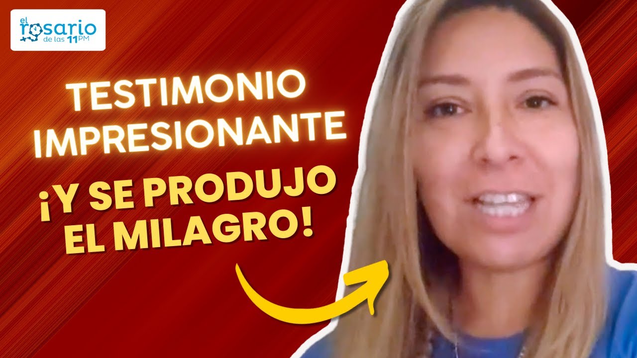 Testimonio de conversión 😎 Un mensaje de la Virgen y el milagro de recuperar la vista