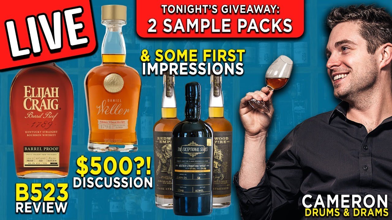 LIVE! ECBP B523, $500 Weller, OLD Rare Character, & More! - YouTube