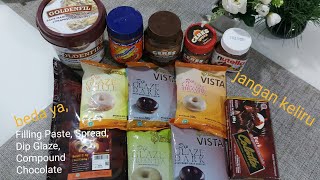 Beda Filling Paste, Spread, Dip Glaze, Compound Chocolate, untuk topping donat/isian roti/bomboloni screenshot 3