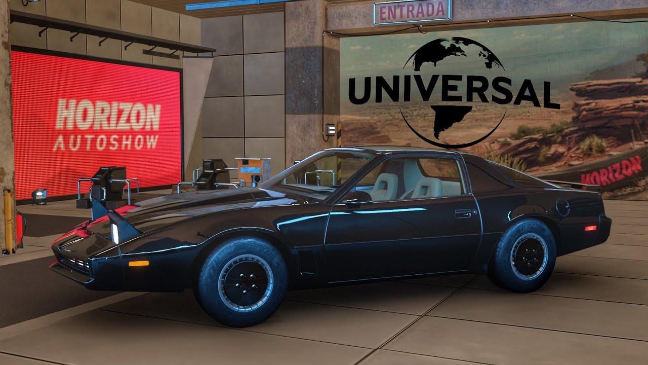 Forza Horizon 5 I K.I.T.T Knight Rider Kitt Universal Studios - YouTube