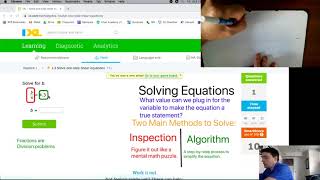 IXL Support: J3 - Solve One-Step Equations