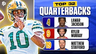 QUARTERBACK PLAY | Top 32 QB Fantasy Ranks (2024 Fantasy Football)