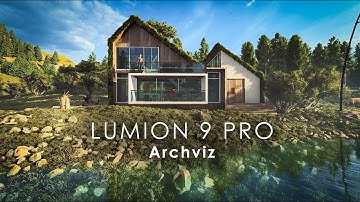 Lumion 9 Pro - Lake house - Architectural Animation