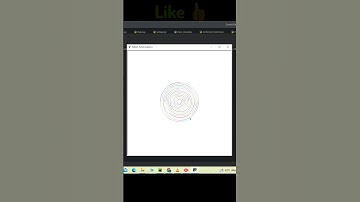 Spiral🧡🔥Pattern Using Python💥🧡🔥💯 #shorts #python #coding
