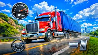🚛 Smooth Cargo Container Truck Driving Gameplay | Android & iOS Mobile Game 📦🎮 screenshot 2