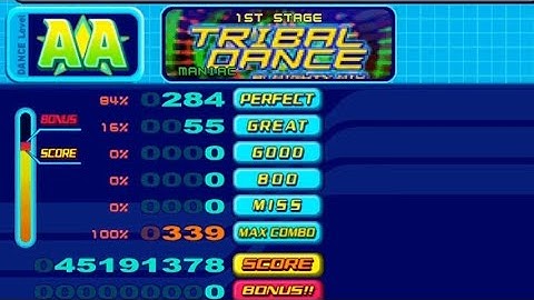 DDR 5thMIX - TRIBAL DANCE (Almighty Mix) AA FC