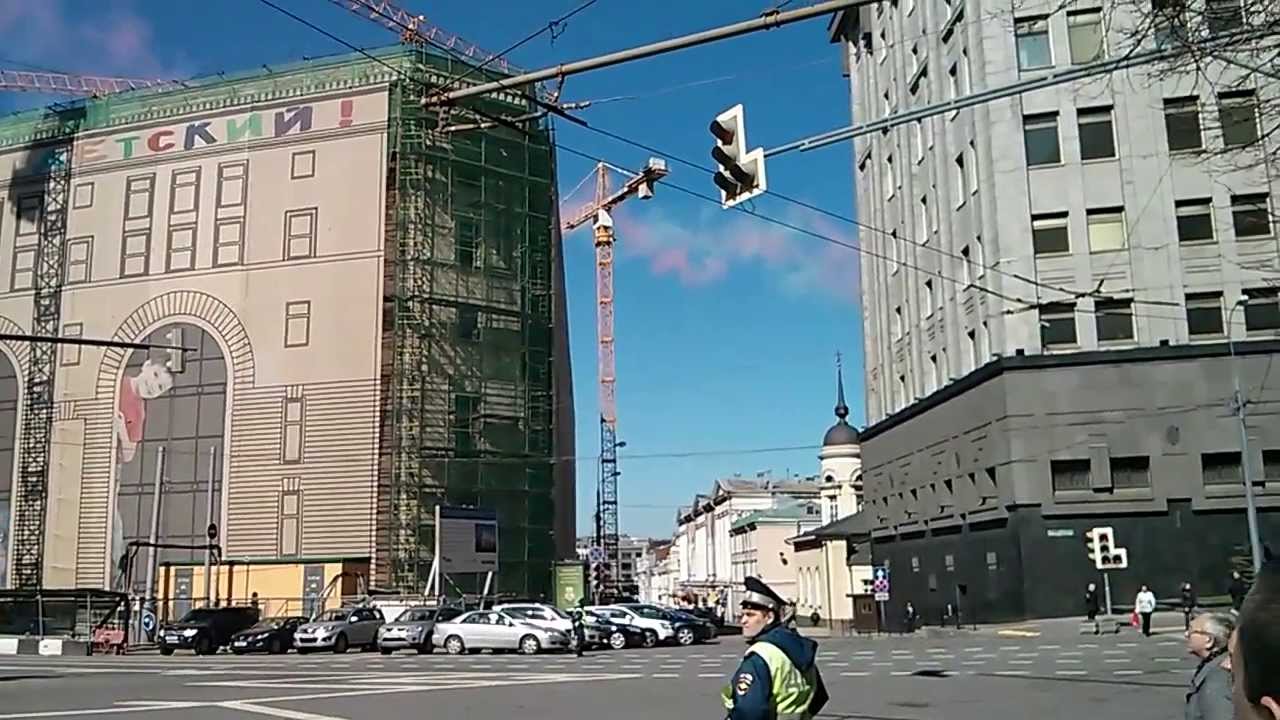 Пролёт военных самолётов над Москвой \ Overflight military aircraft over Moscow