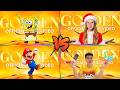 SPONGEBOB 🆚 LIKE NASTYA 🆚 MARIO 🆚 MARIA CLARA E JP x GOLDEN 🎶 Who Is Best!
