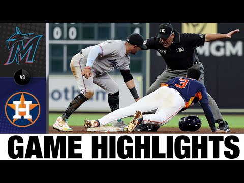 Marlins vs. Astros Game Highlights (6/12/22) | MLB Highlights