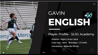 Gavin English #23  U19 MLS Next -SLSG - 2024 FLEX v KSA - Right Back/Center Back/Defensive Mid