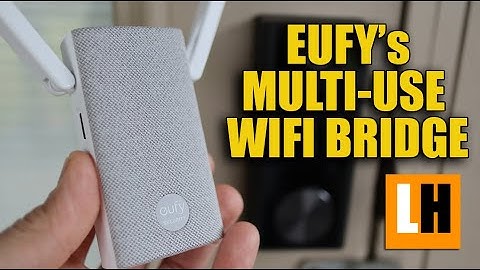 Eufy WI-FI Bridge for Bluetooth Smart Lock + Doorbell Chime + Camera HomeBase - Multifunctional