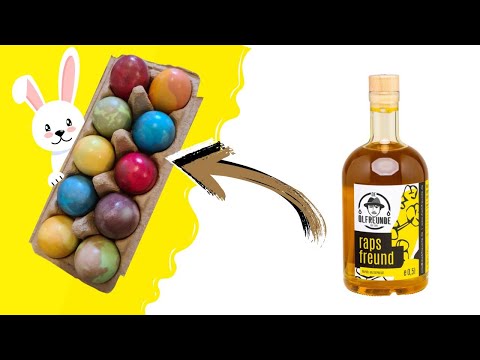 Ostereier marmorieren mit