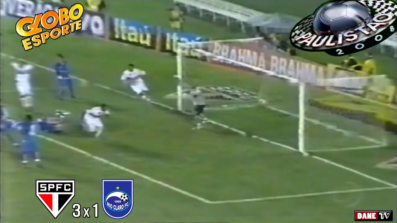 Paulistão 2008 - São Paulo 3x1 Rio Claro