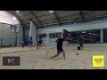 Treino de Beach Tennis